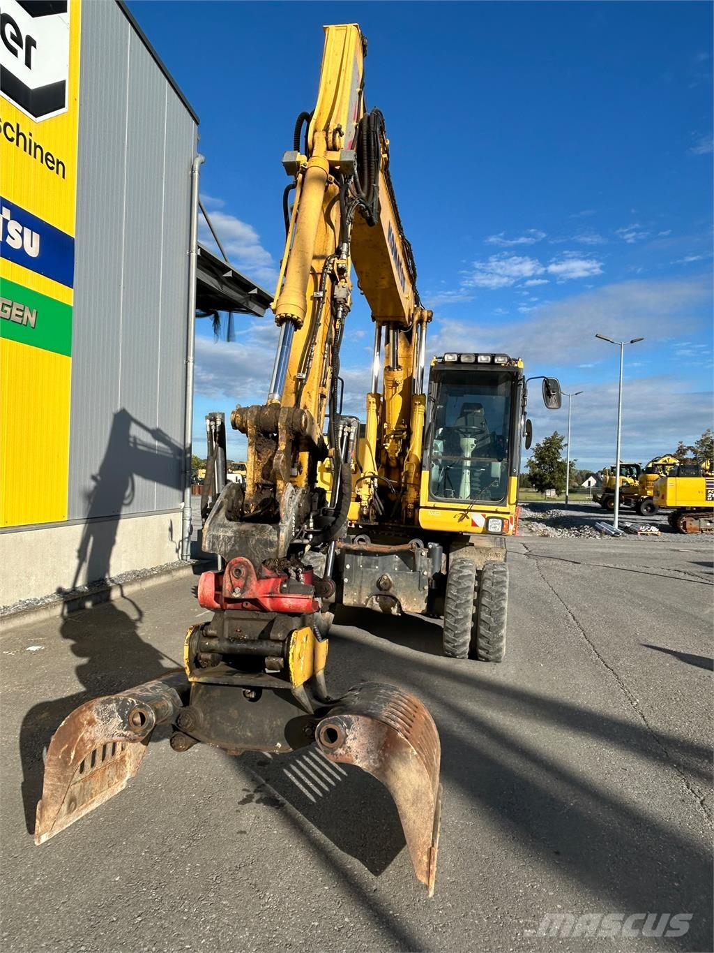 Komatsu PW160-8 Other components