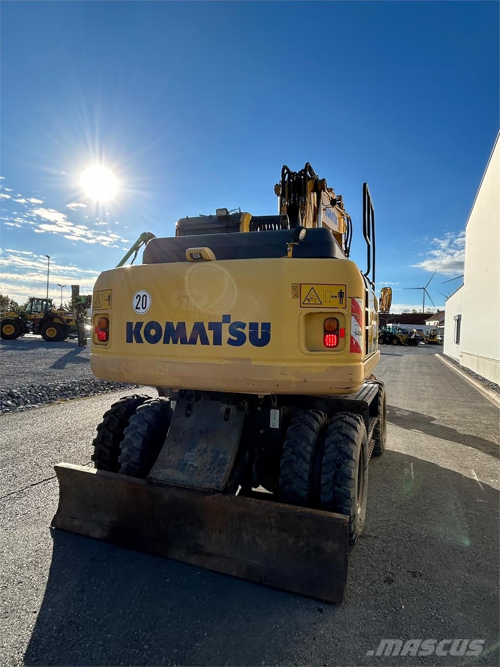 Komatsu PW160-8 Other components