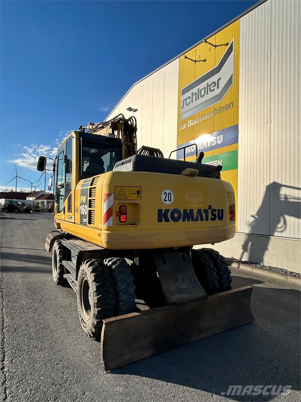 Komatsu PW160-8 Other components