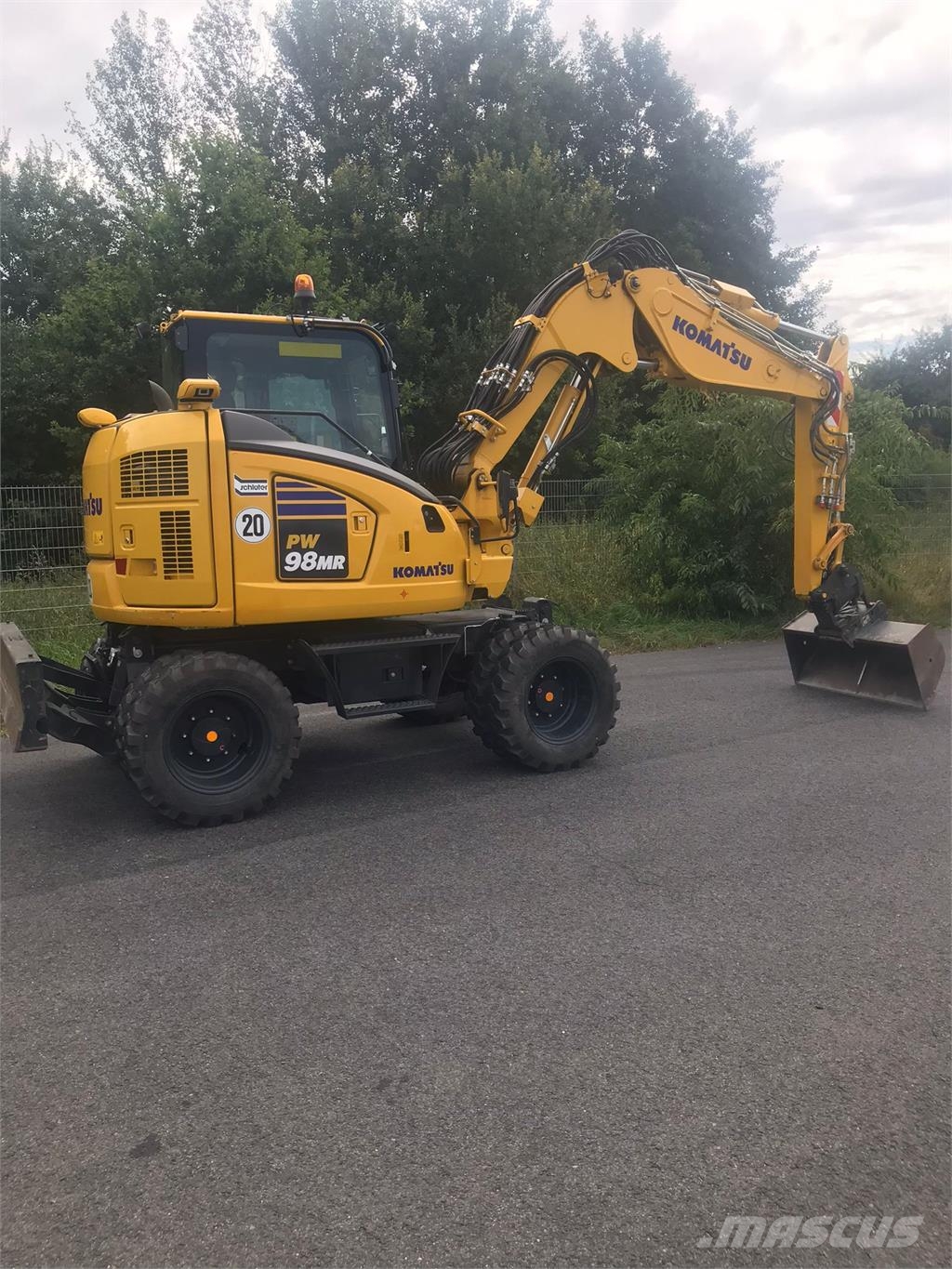Komatsu PW98MR-11E0 Kiti naudoti statybos komponentai