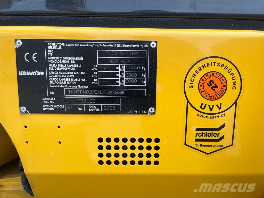 Komatsu PW98MR-11E0 Άλλα εξαρτήματα