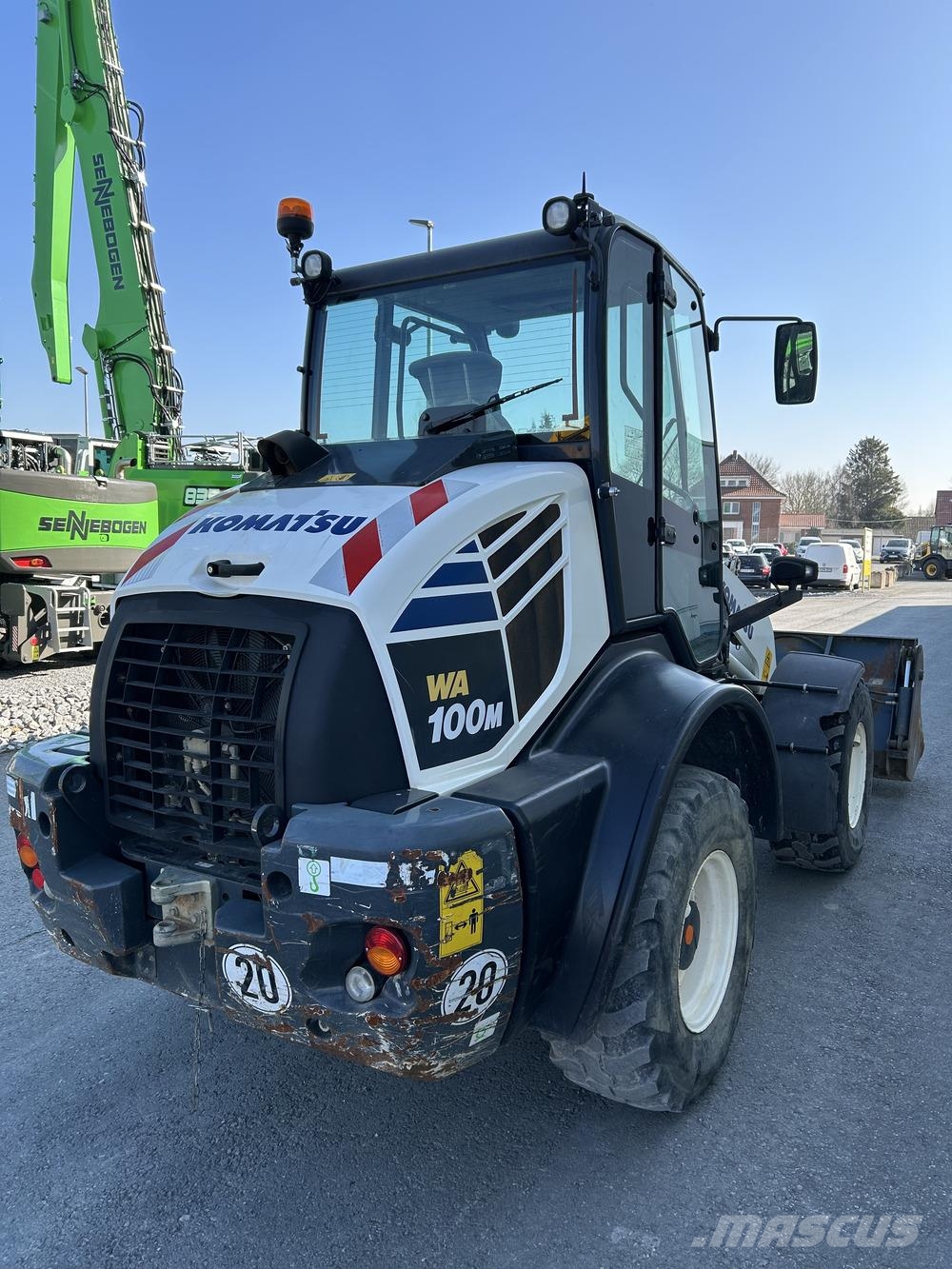 Komatsu WA100M-8 Drugi deli