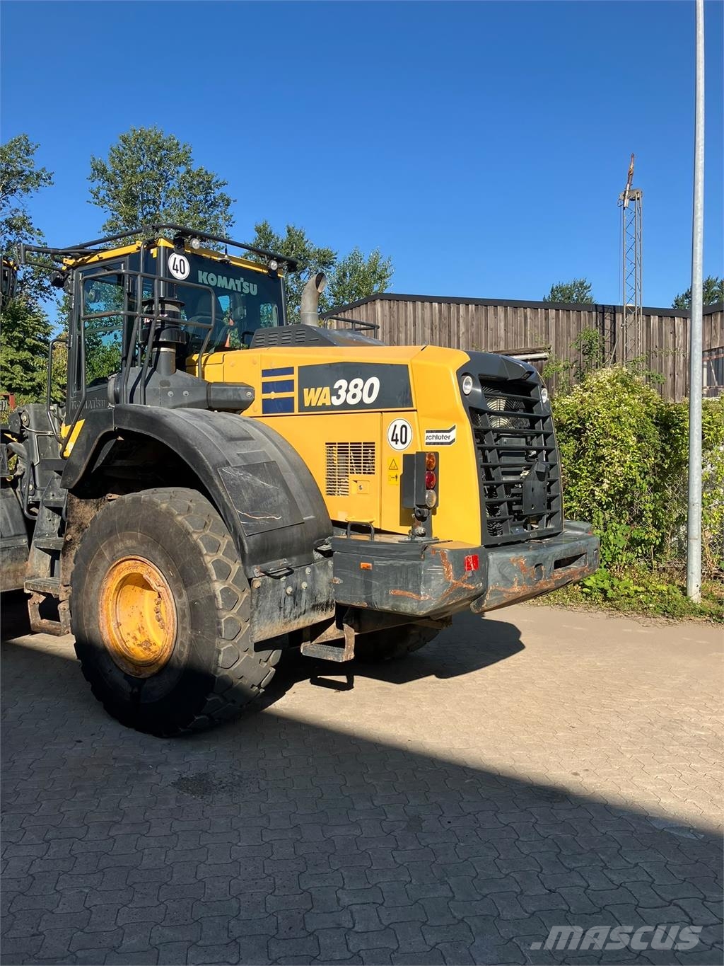 Komatsu WA380-8E0 Citas sastāvdaļas