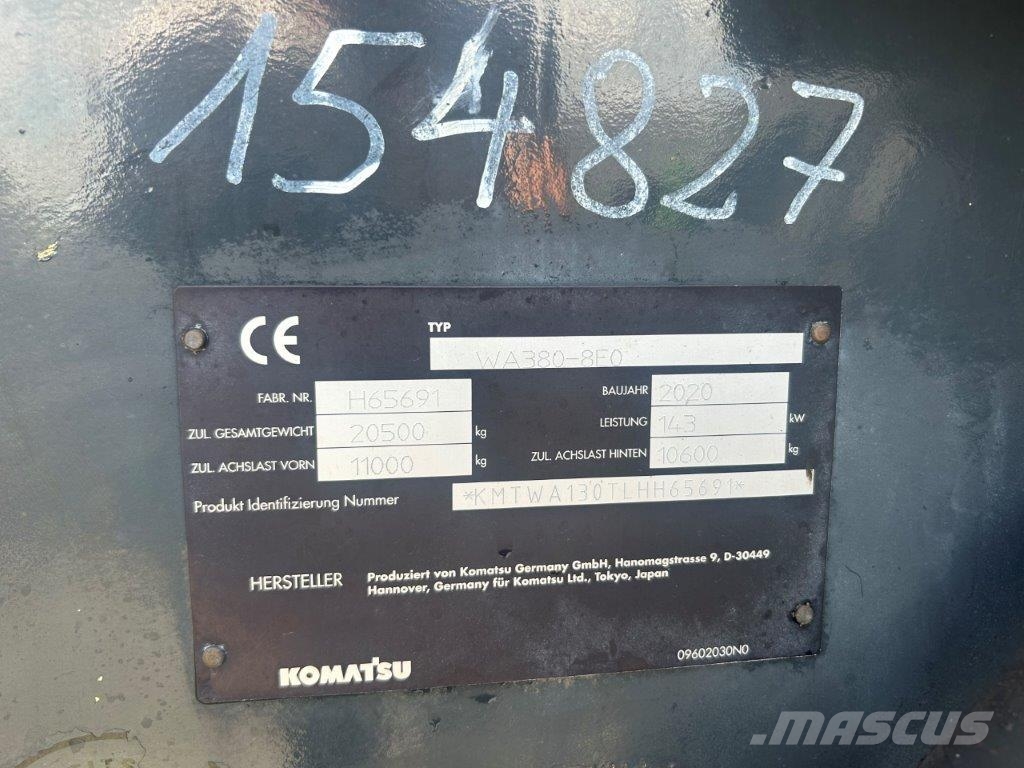 Komatsu WA380-8E0HL Otros componentes