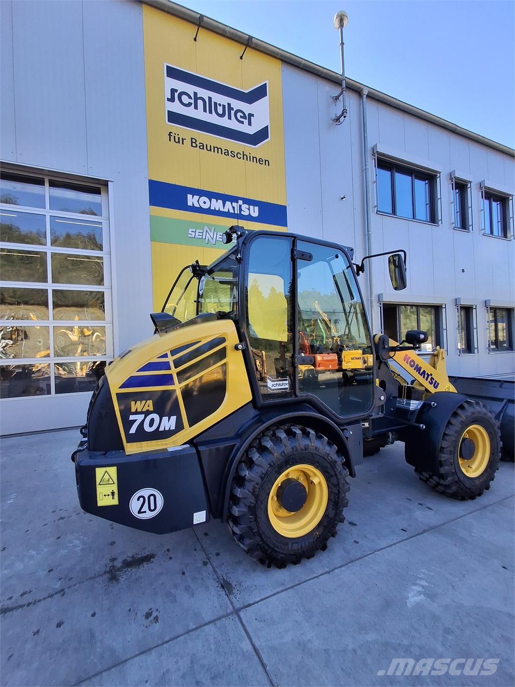 Komatsu WA70M-8E0 مكونات أخرى