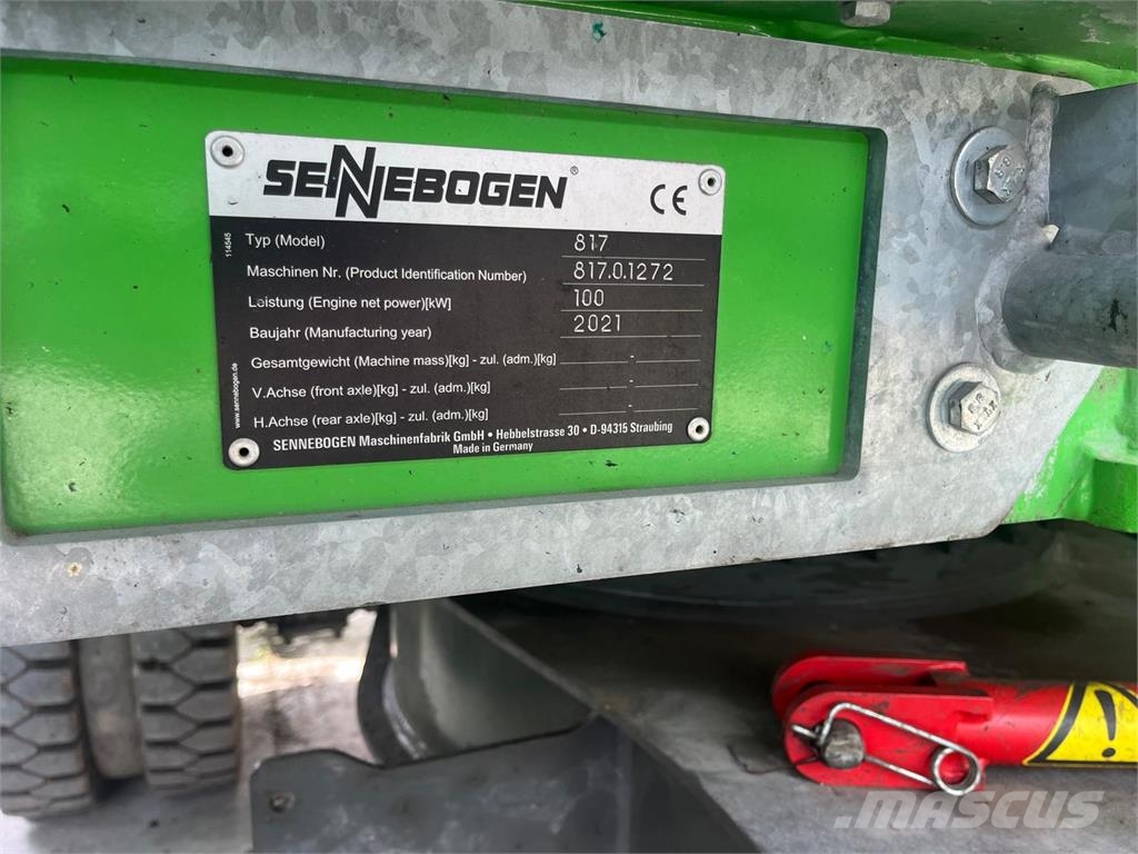 Sennebogen 817M Diger parçalar