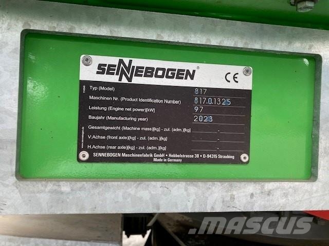 Sennebogen 817M 기타 부품