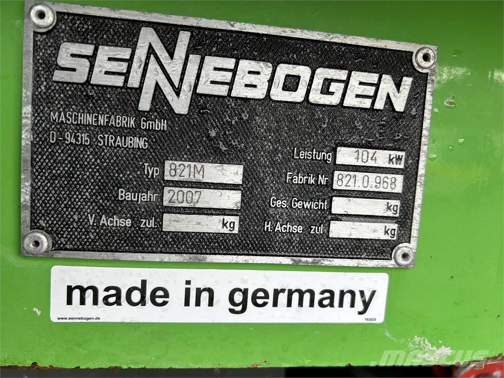 Sennebogen 821M مكونات أخرى