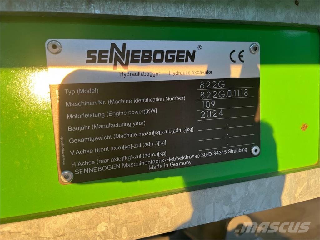 Sennebogen 822M مكونات أخرى