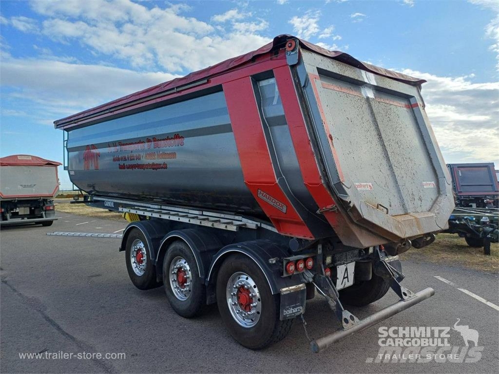 Carnehl Kipper Stahlrundmulde 28mÂ³ Kippladerauflieger