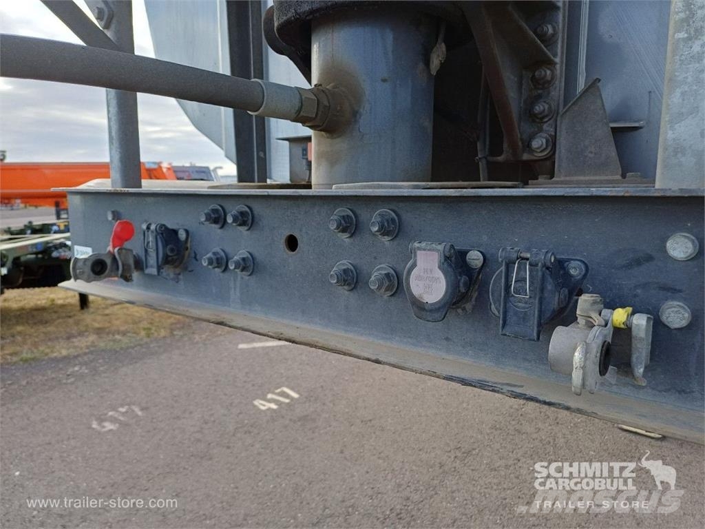 Carnehl Kipper Stahlrundmulde 28mÂ³ Kippladerauflieger