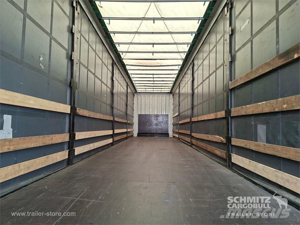 Krone Curtainsider Mega Tents puspiekabes