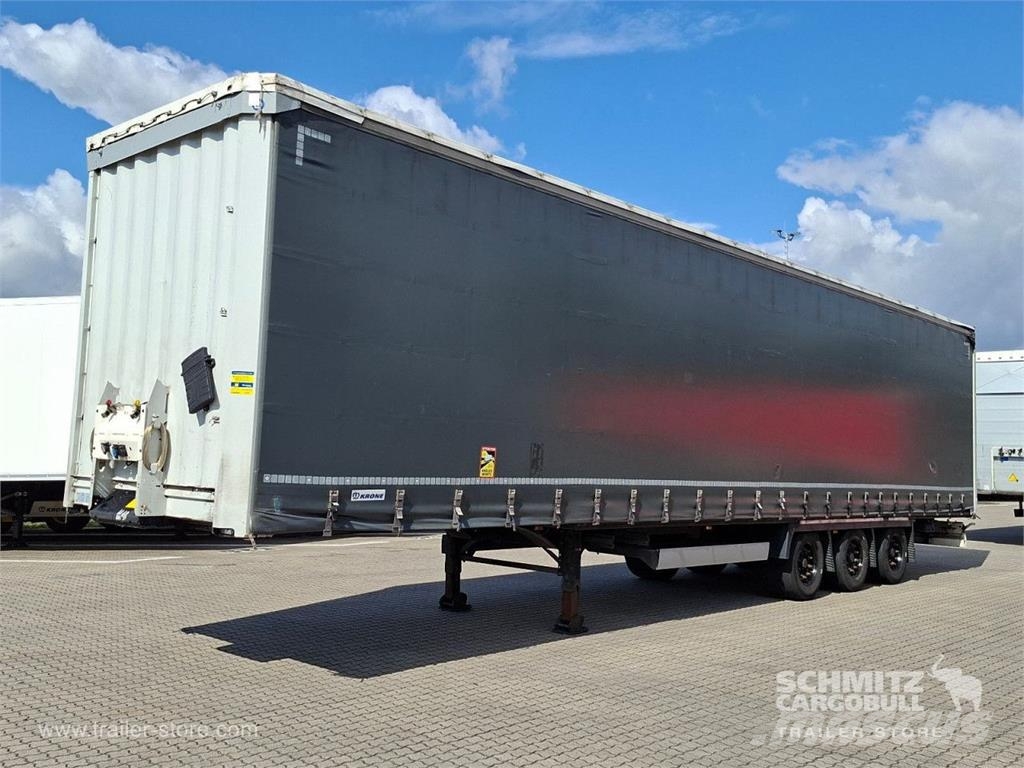 Krone Curtainsider Mega Tents puspiekabes