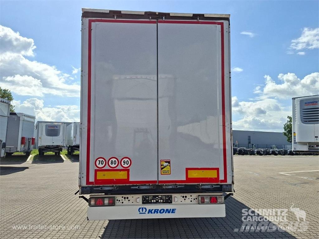 Krone Curtainsider Mega Tents puspiekabes