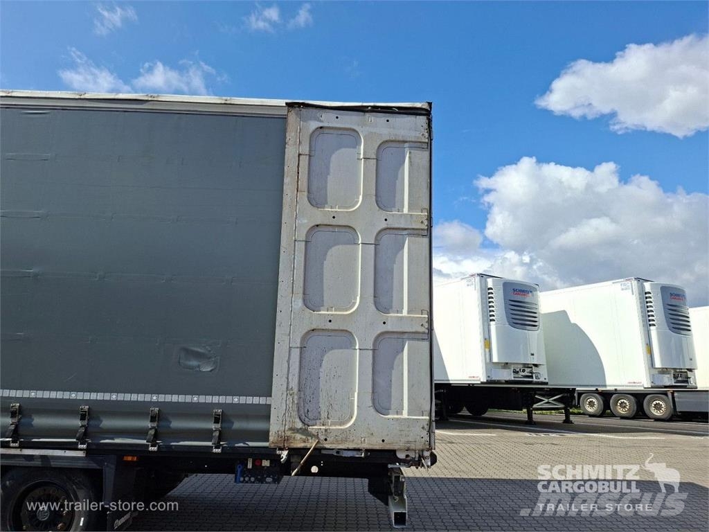 Krone Curtainsider Mega Tents puspiekabes