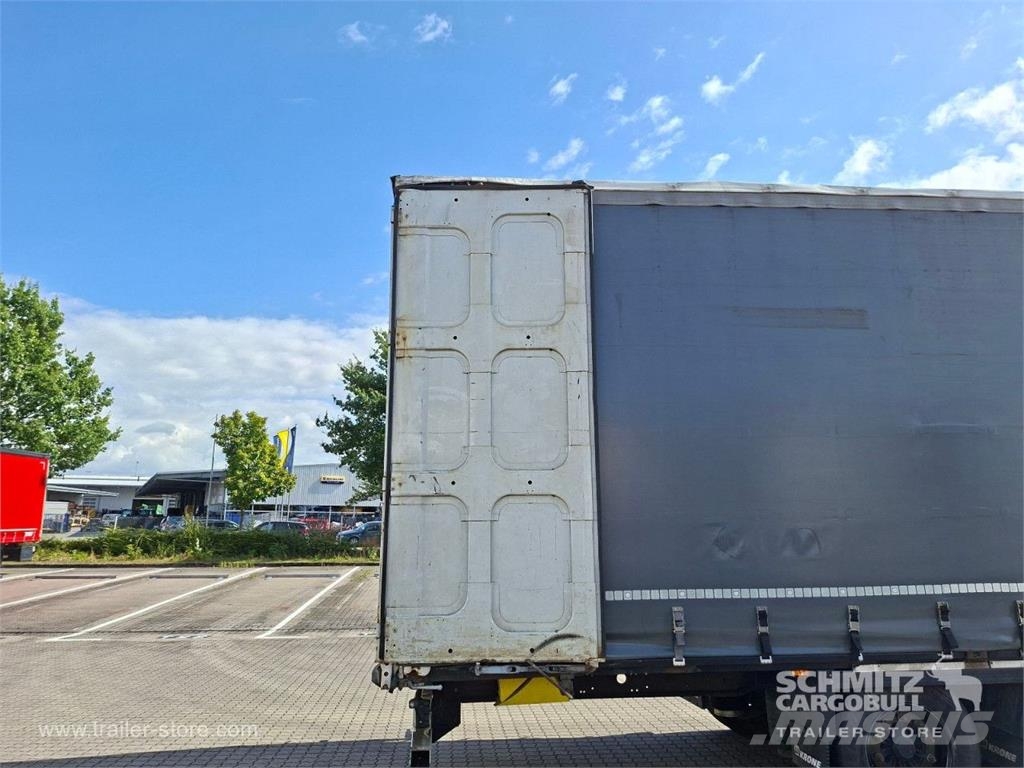 Krone Curtainsider Mega Tents puspiekabes