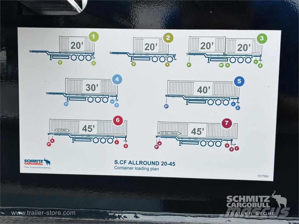 Schmitz Cargobull Containerfahrgestell Standard その他セミトレーラー