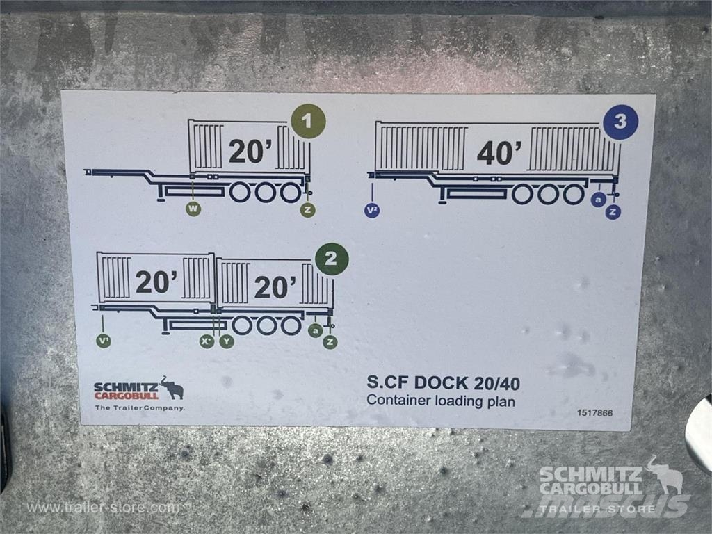 Schmitz Cargobull Containerfahrgestell Standard Other semi-trailers