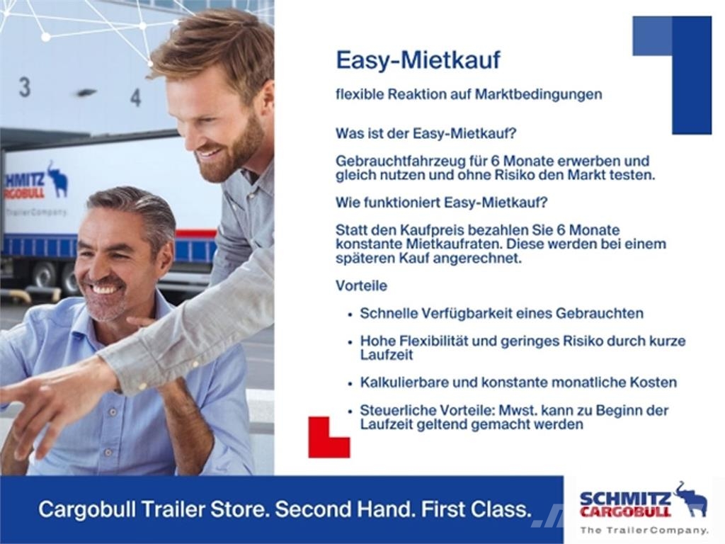 Schmitz Cargobull Curtainsider Mega Getränke Gardintrailer