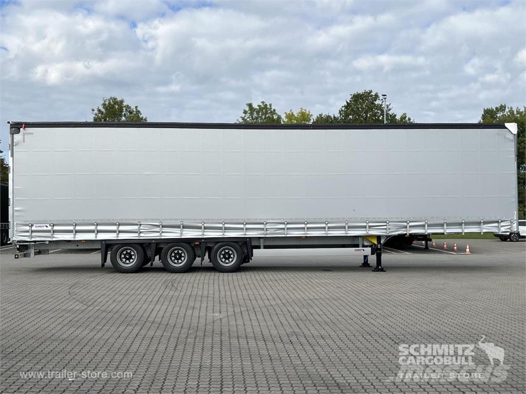 Schmitz Cargobull Curtainsider Mega GetrÃ¤nke نصف مقطورات بباب جانبي