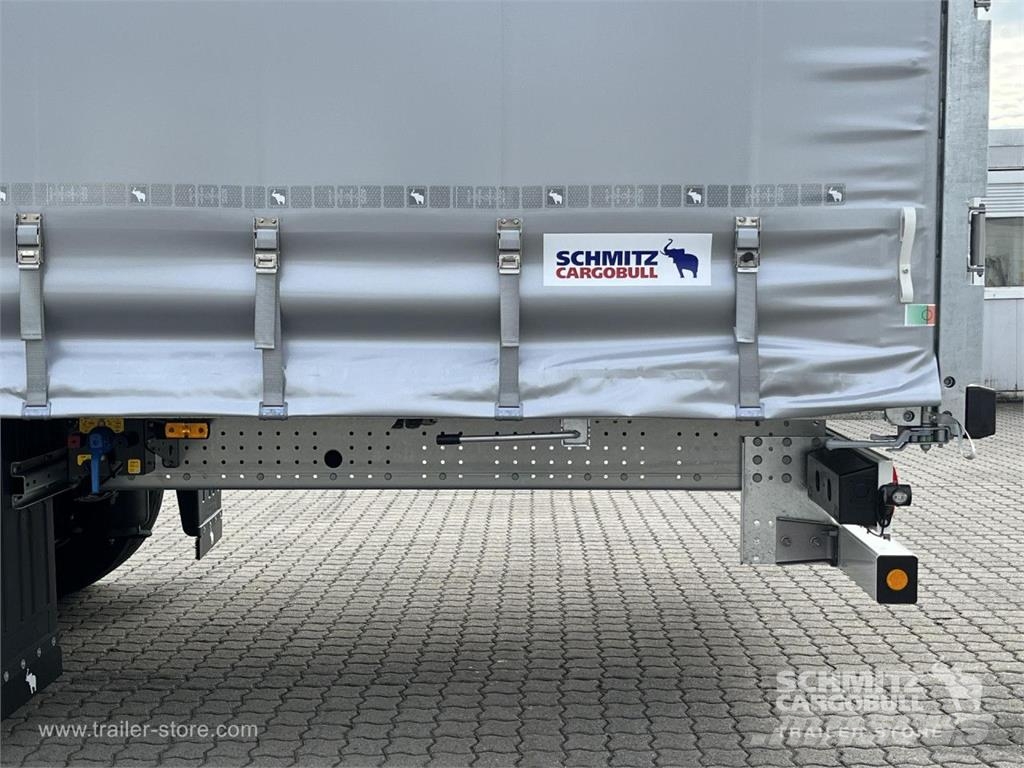 Schmitz Cargobull Curtainsider Mega GetrÃ¤nke نصف مقطورات بباب جانبي