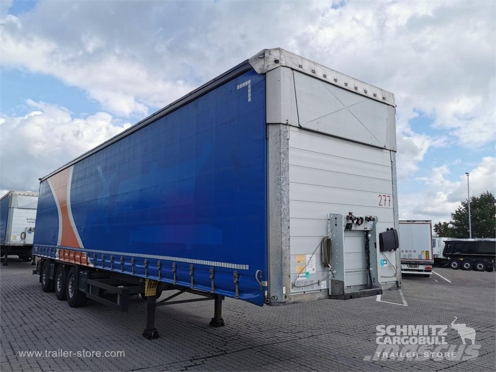 Schmitz Cargobull Curtainsider Standard Staplerhalterung Getränke Gardintrailer
