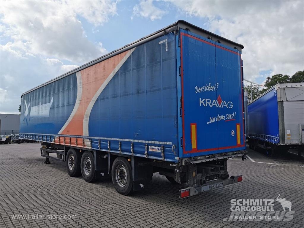 Schmitz Cargobull Curtainsider Standard Staplerhalterung Getränke Gardintrailer
