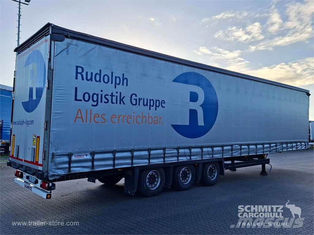 Schmitz Cargobull Curtainsider Mega Getränke Pressukapellipuoliperävaunut