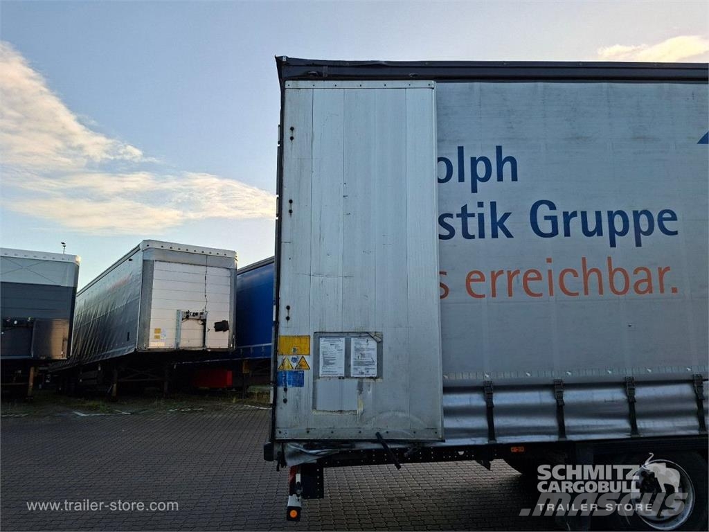 Schmitz Cargobull Curtainsider Mega Getränke Pressukapellipuoliperävaunut