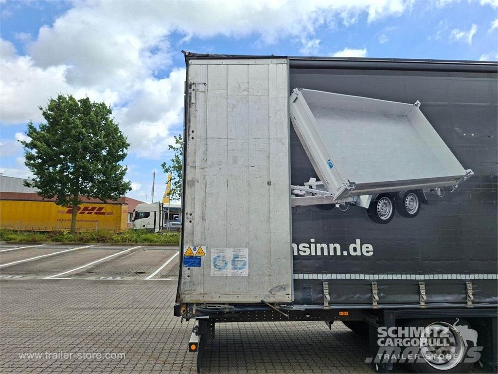 Schmitz Cargobull Curtainsider Mega Getränke Pressukapellipuoliperävaunut