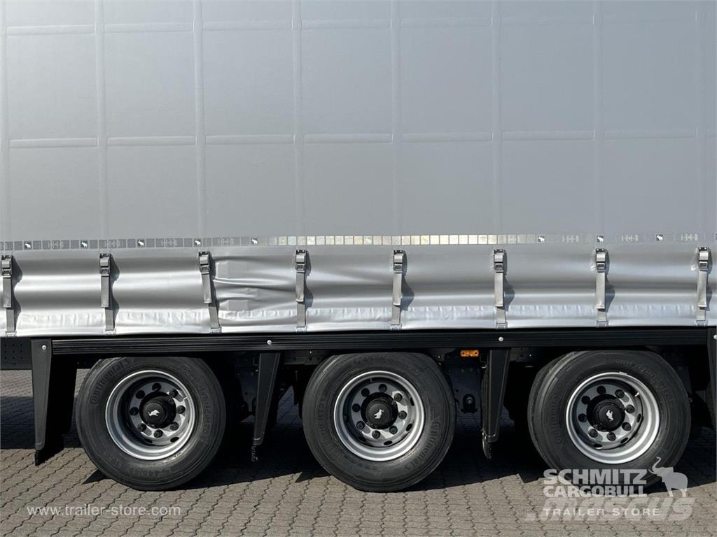 Schmitz Cargobull Curtainsider Mega GetrÃ¤nke نصف مقطورات بباب جانبي