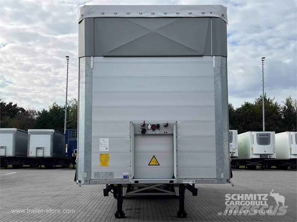 Schmitz Cargobull Curtainsider Mega GetrÃ¤nke نصف مقطورات بباب جانبي