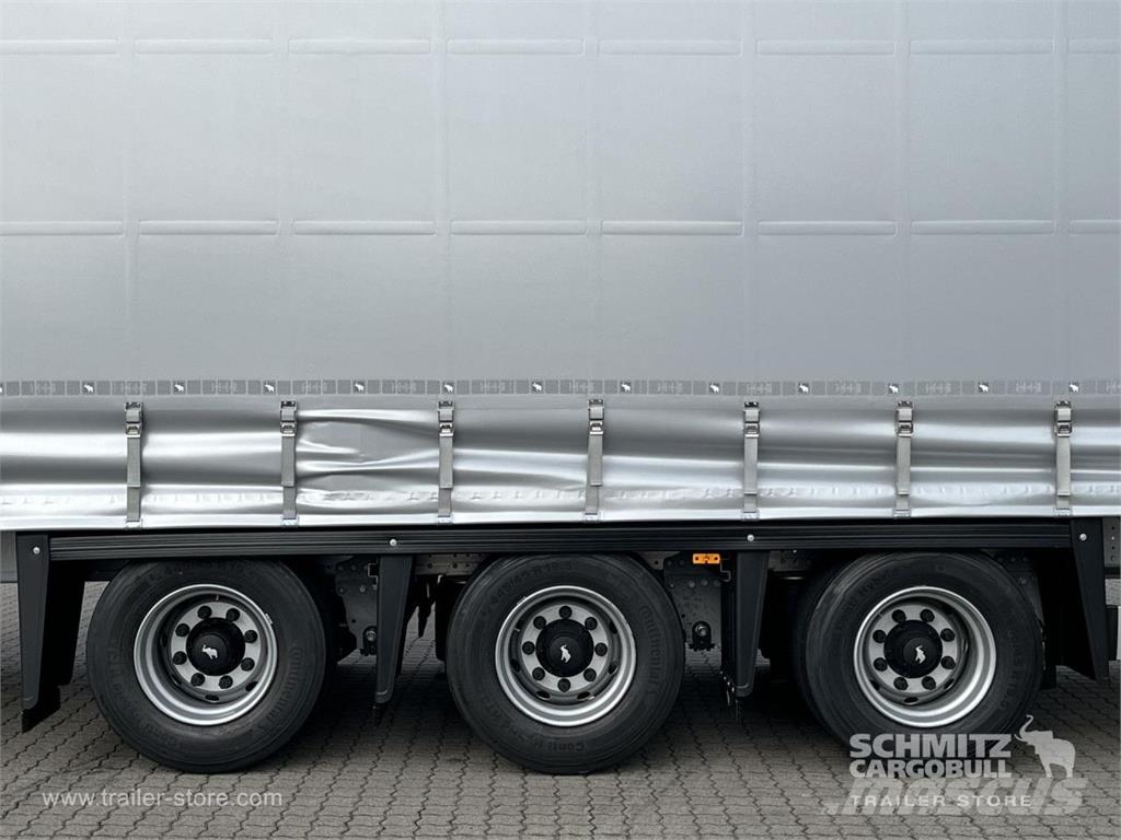 Schmitz Cargobull Curtainsider Mega GetrÃ¤nke نصف مقطورات بباب جانبي