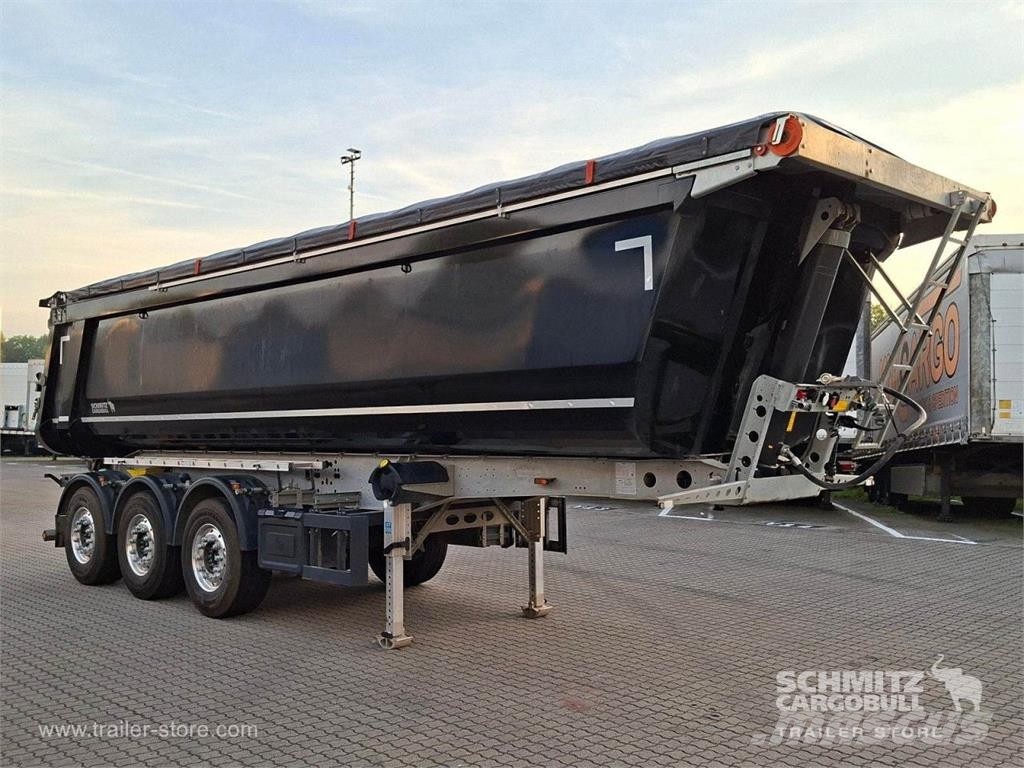 Schmitz Cargobull Kipper Stahlrundmulde 33mÂ³ نصف مقطورات قلابة