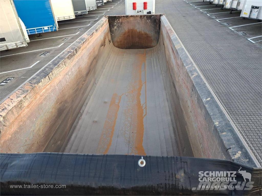 Schmitz Cargobull Kipper Stahlrundmulde 33mÂ³ نصف مقطورات قلابة