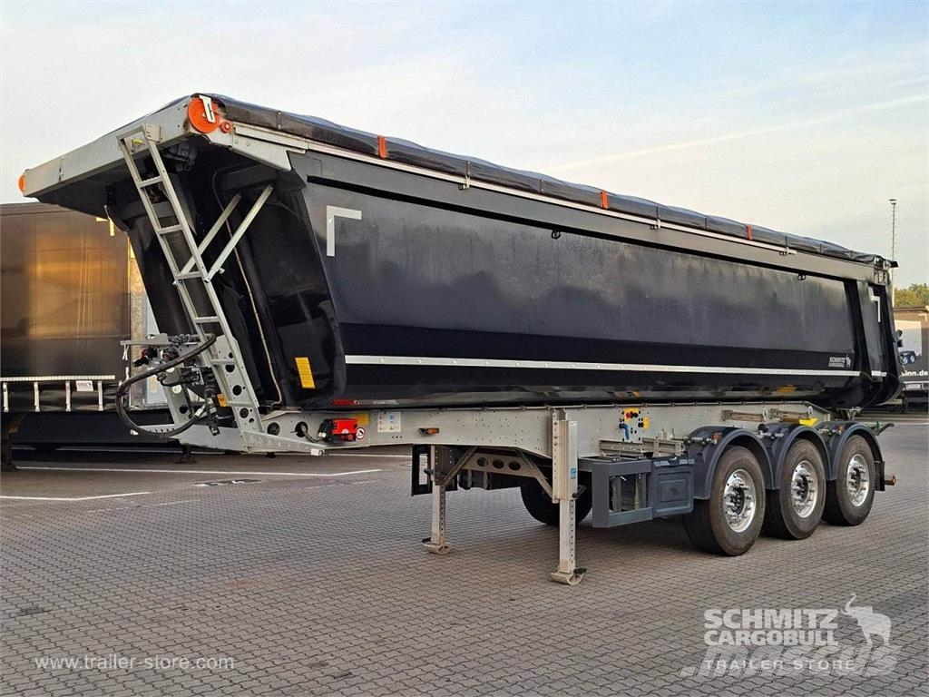 Schmitz Cargobull Kipper Stahlrundmulde 33mÂ³ نصف مقطورات قلابة