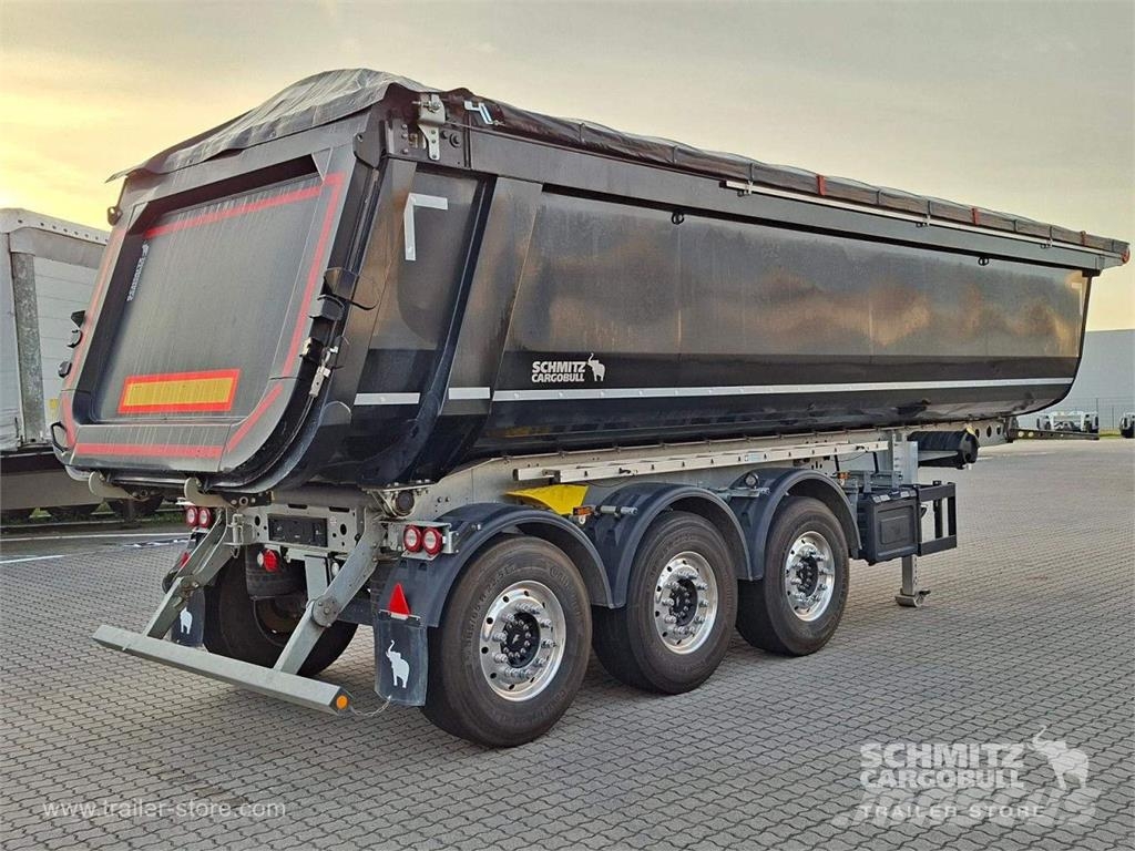 Schmitz Cargobull Kipper Stahlrundmulde 33mÂ³ نصف مقطورات قلابة