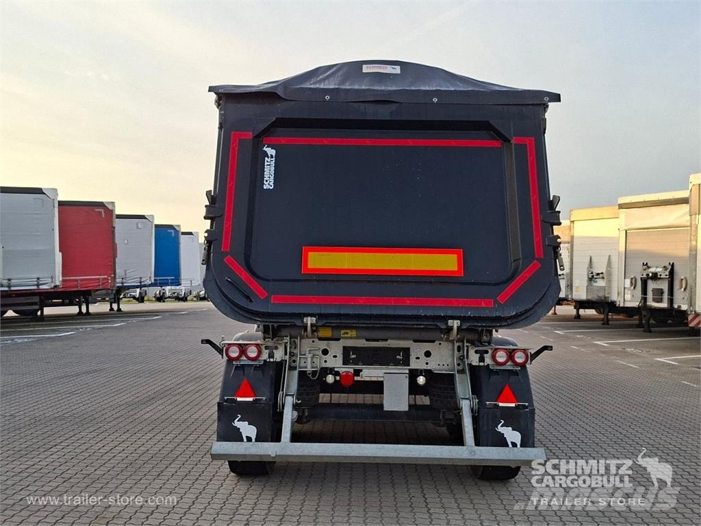 Schmitz Cargobull Kipper Stahlrundmulde 33mÂ³ نصف مقطورات قلابة