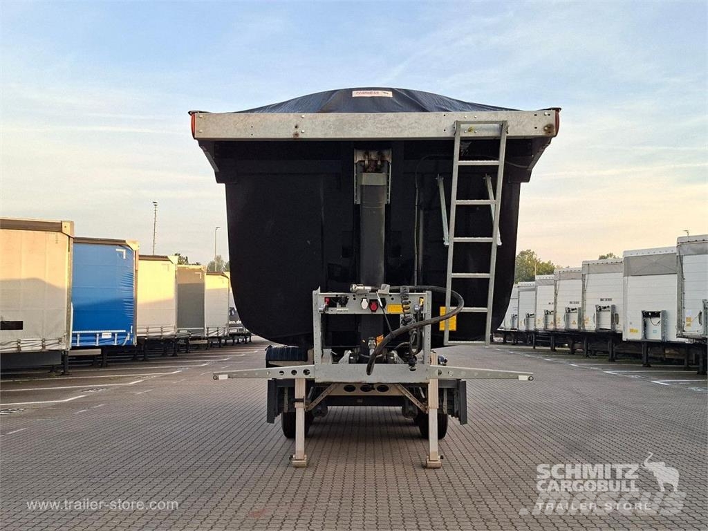 Schmitz Cargobull Kipper Stahlrundmulde 33mÂ³ نصف مقطورات قلابة