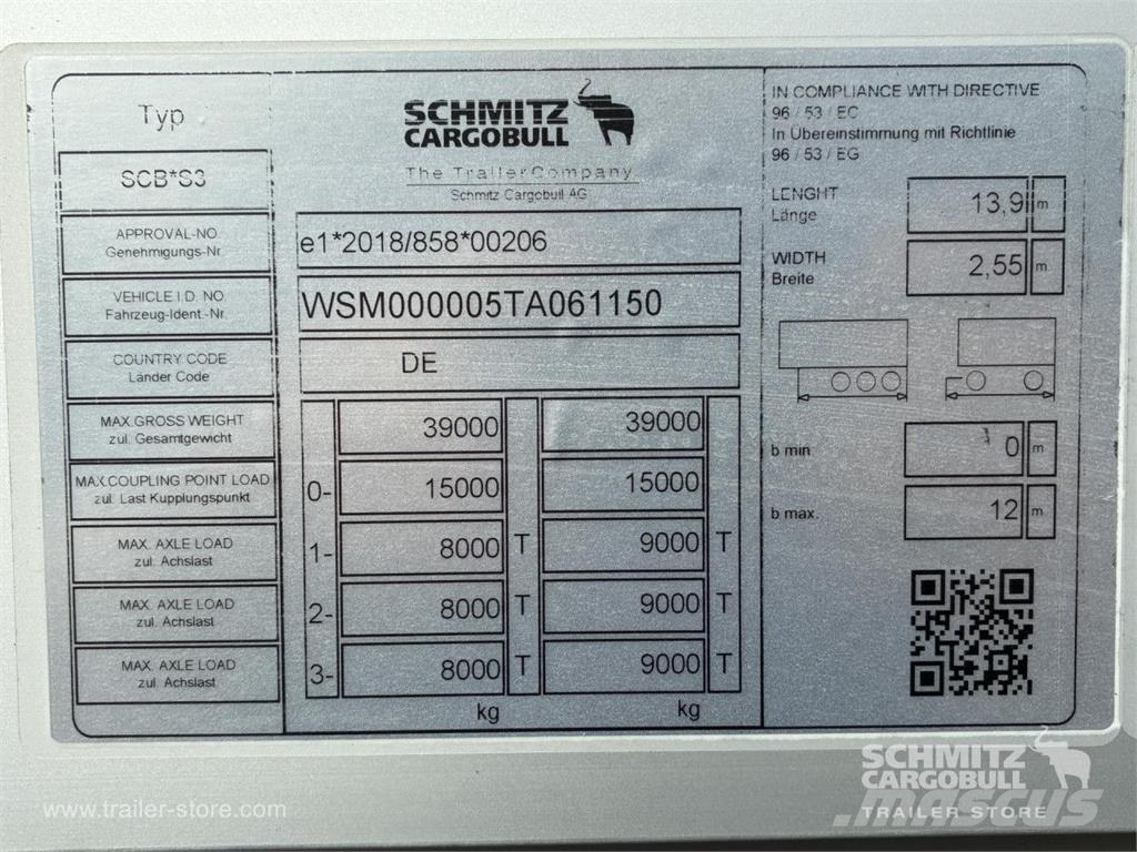 Schmitz Cargobull Plateau Standard أنواع أخرى من أنصاف المقطورات