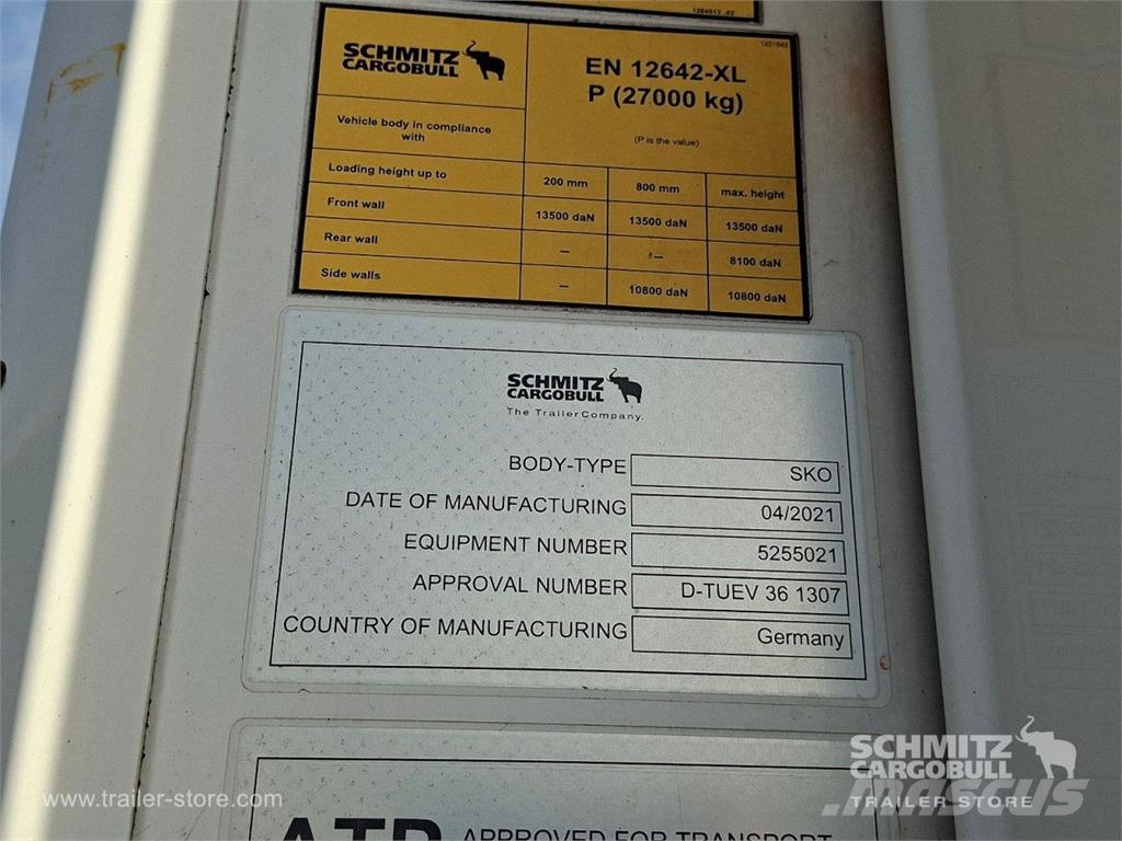 Schmitz Cargobull Tiefkühler Standard Doppelstock Temperature controlled semi-trailers