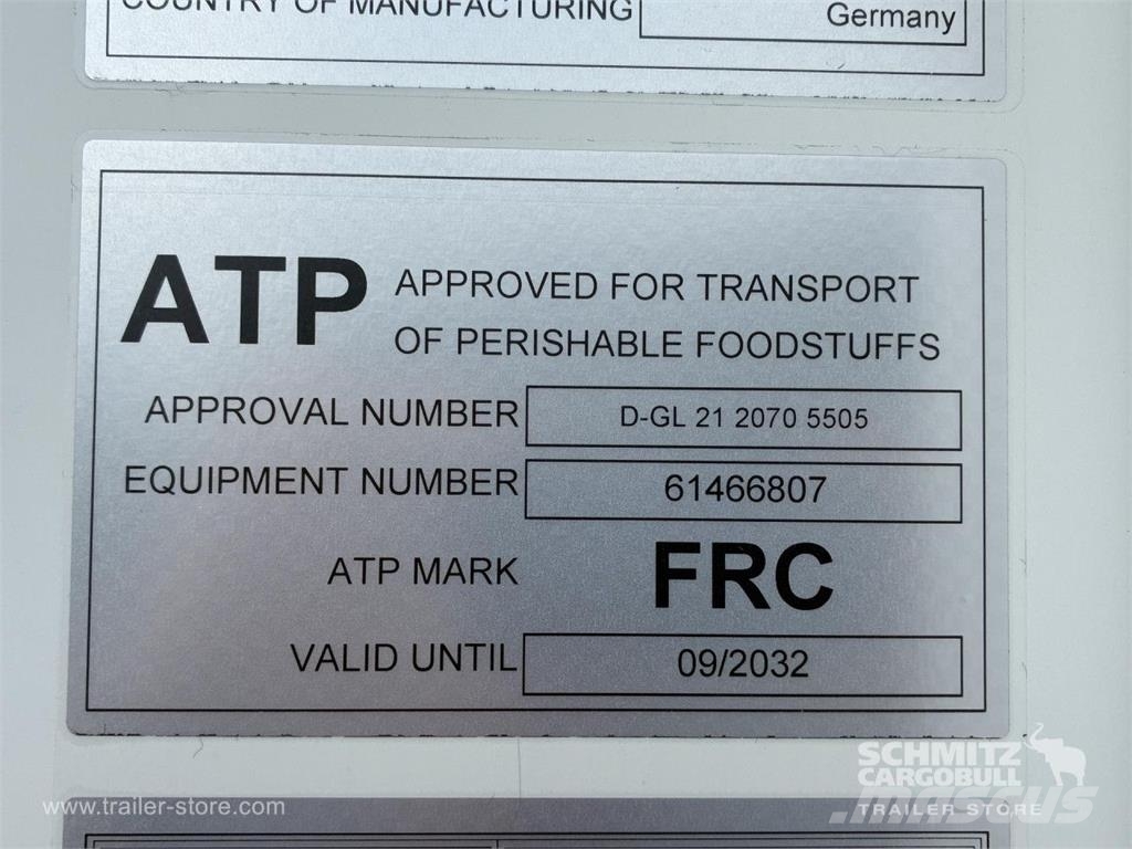 Schmitz Cargobull Tiefkühler Standard Doppelstock Trennwand Semirremolques isotermos/frigoríficos