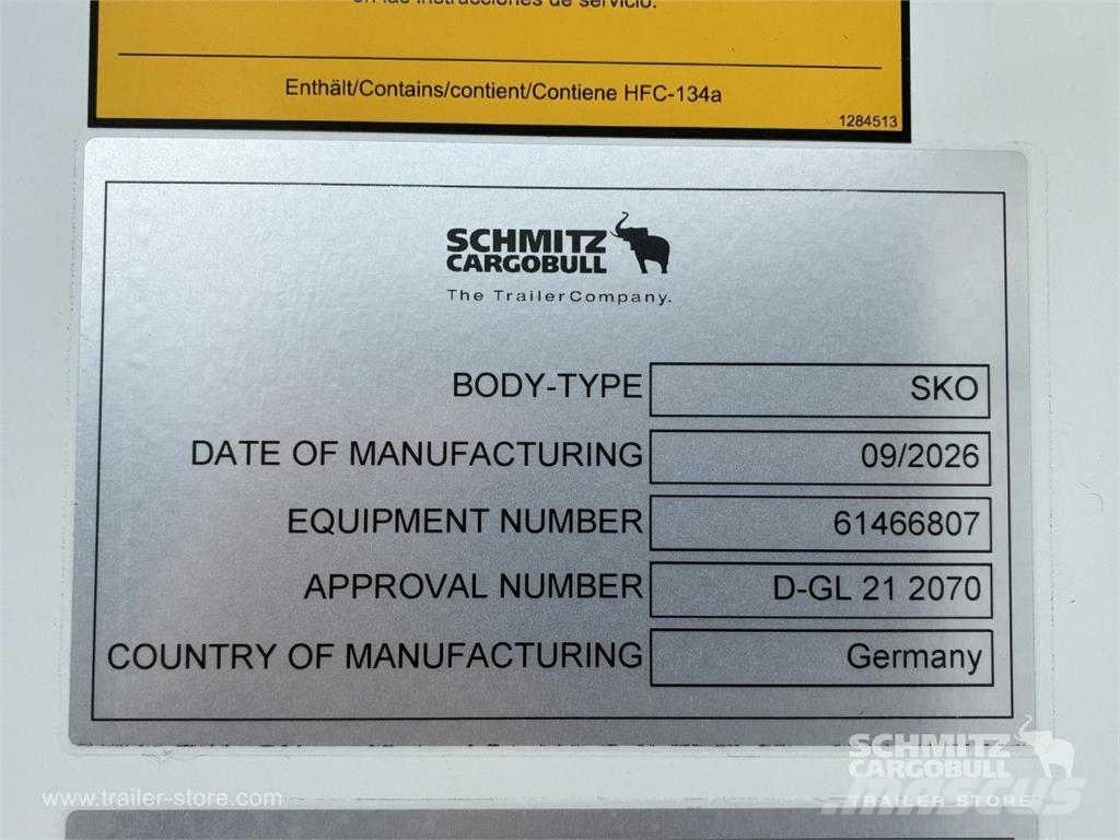 Schmitz Cargobull Tiefkühler Standard Doppelstock Trennwand Semirremolques isotermos/frigoríficos