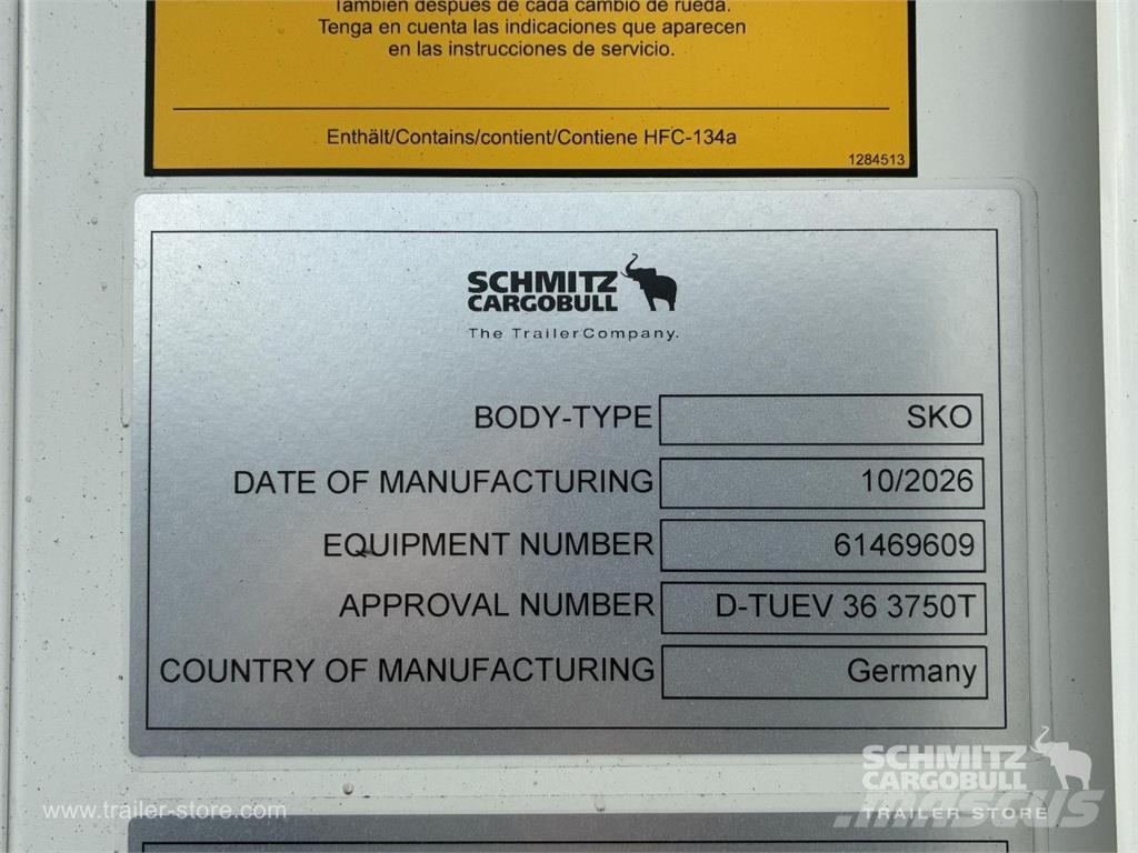 Schmitz Cargobull Tiefkühler Fleischhang Kühlauflieger