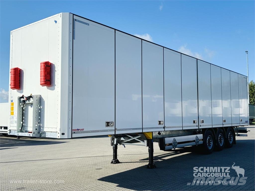 Schmitz Cargobull Trockenfrachtkoffer Faltwand Doppelstock Faltwandt Semirremolques con carrocería de caja
