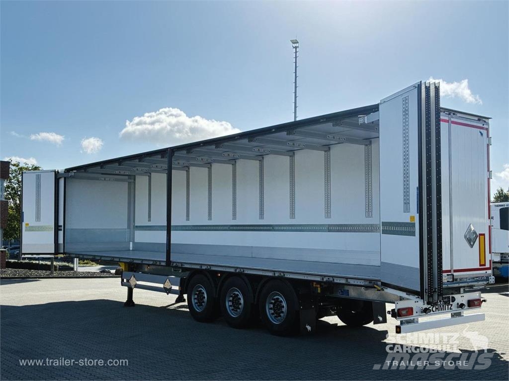 Schmitz Cargobull Trockenfrachtkoffer Faltwand Doppelstock Faltwandt Semirremolques con carrocería de caja