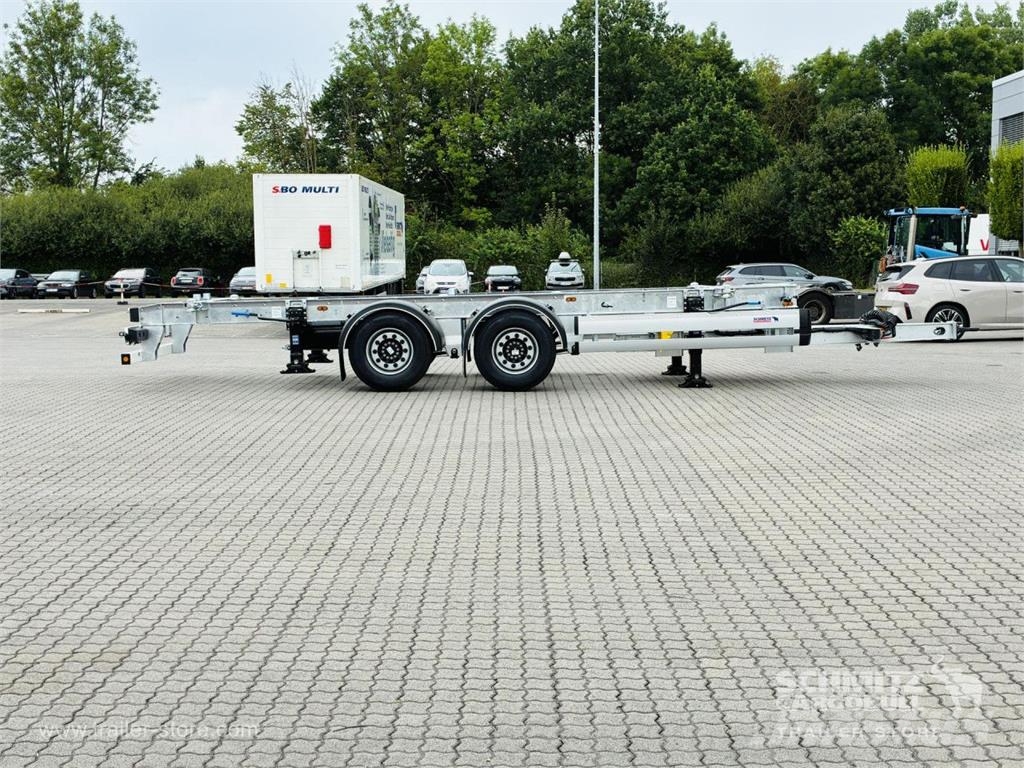Schmitz Cargobull Zentralachsanhänger Wechselfahrgestell Maxiausführ Muut perävaunut