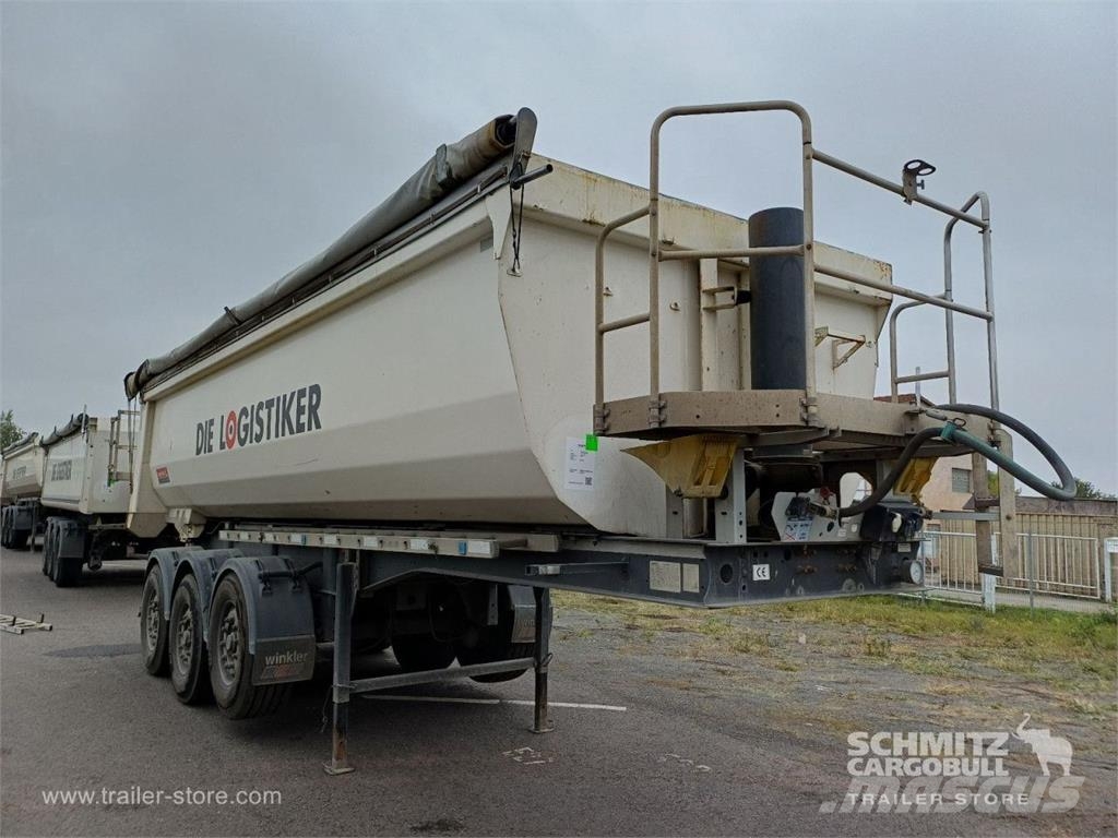 Langendorf Kipper Stahlrundmulde 24m³ Semirremolques bañera
