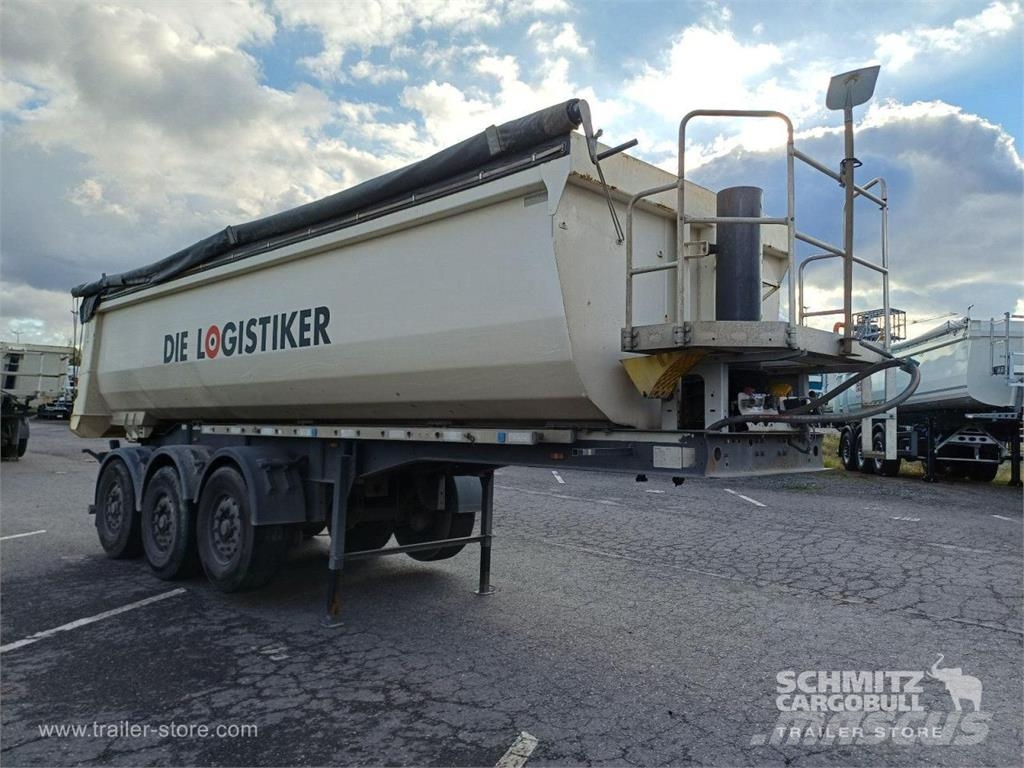 Langendorf Kipper Stahlrundmulde 24m³ Tipptrailer