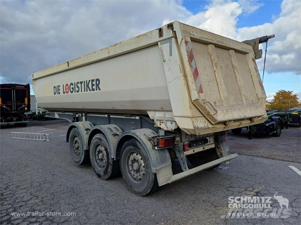 Langendorf Kipper Stahlrundmulde 24m³ Tipptrailer